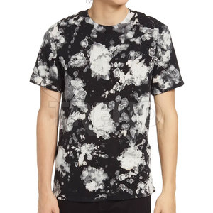 2024 T-shirt mode pour hommes de haute qualité 100% coton hauts à manches courtes pour l'été - Product Image 1