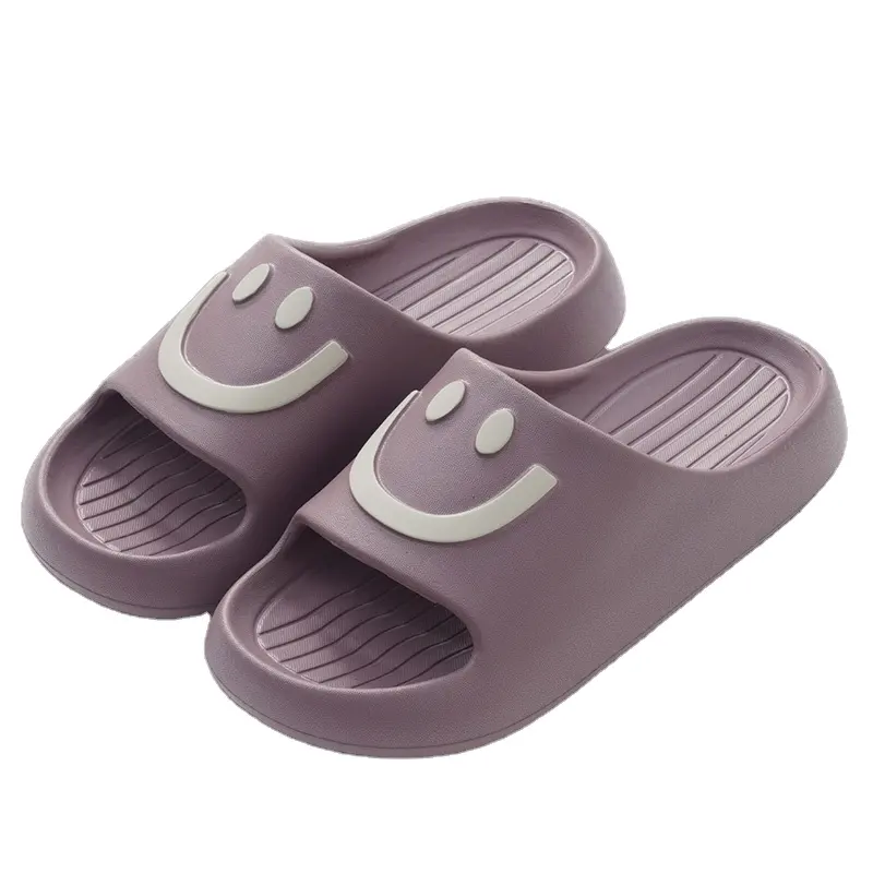 Unisex Lichtgewicht Eva Pvc Slipper Groenblijvende Open Teen Ontwerp Anti-Gladde Kussen Slipper Voor Dia Slippers Voor De Lente