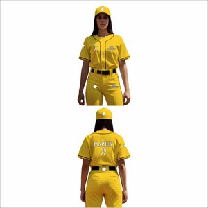 เครื่องแบบซอฟต์บอลชุดเครื่องแบบซอฟต์บอลแห้งเร็วชุดซอฟต์บอลเข้ารูปสำหรับเด็กและเยาวชน - Product Image 4
