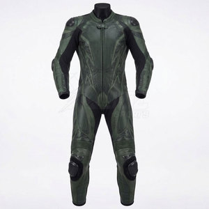 Traje de Motocicleta de Cuero al Mejor Precio, Diseñado para la Comodidad del Conductor y la Seguridad en la Carretera, con Materiales Resistentes y un Estilo Seguro - Product Image 6