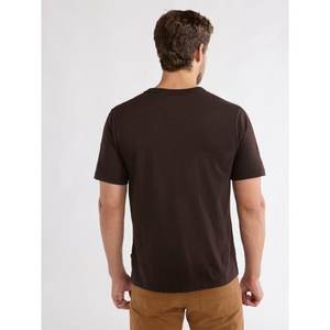 เสื้อยืดแขนสั้นสีเบจ300กรัมเสื้อยืดคอกลมทรงหลวมและธรรมดาสำหรับผู้ชายผู้หญิง - Product Image 3