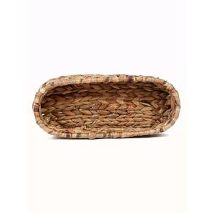 Cesta de Pan Ovalada de Jacinto de Agua, Cesta de Almacenamiento Hecha a Mano, Venta al por Mayor, Ecológica, Hecha en Vietnam - Product Image 3