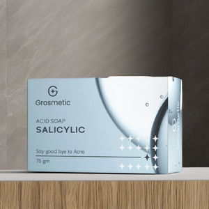 สบู่กรดโคจิกสำหรับใบหน้าและร่างกายธรรมชาติมีกรดซาลิไซลิกสำหรับจุดด่างดำฉลากส่วนตัว - Product Image 1