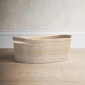 <b>Rattan</b> basket with integrated handle Handmade Storage Baskets Natural <b>Rattan</b> Modern Multifunction Made in Viet - Product Image 6