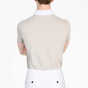 Chemise d'équitation personnalisée en polyester à manches courtes pour hommes, femmes et enfants, sublimation, à vendre - Product Image 3