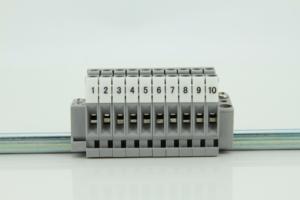 MBK เทอร์มินอลบล็อกขนาดมินิ3/E-Z ช่องต่อสายไฟแบบสกรูสำหรับป้อนราง DIN ขนาด15มม. <span class=keywords><strong>2</strong></span>.5mm ² - Product Image 5