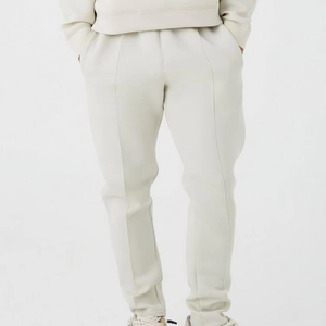 Temporada de invierno de gran tamaño Drop Shoulder Hoodie y Jogger Set Heavyweight Cotton Fleece Baggy Chándal para hombres - Product Image 6