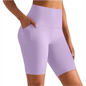 Short de yoga pour femmes de haute qualité fabriqué sur mesure short de yoga respirant short de yoga exigeant à bas prix - Product Image 4