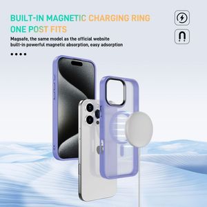 เคสโทรศัพท์มือถือแบบแม่เหล็กผิวสัมผัสโปร่งแสงสำหรับ iPhone 16 PRO MAX - Product Image 3