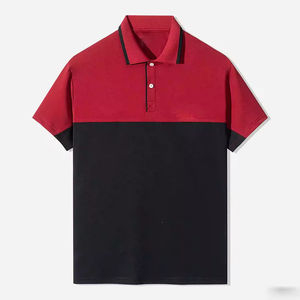 2025 été hommes pour Polo jeunesse à manches courtes coton T-Shirt avec bouton col classique coupe ajustée hommes polos - Product Image 6
