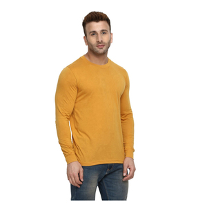 Nueva moda de manga larga cuello Tops Slim Fit ropa deportiva Stock camiseta hombres nuevos estilos de ropa Top camiseta de lujo para hombres - Product Image 2
