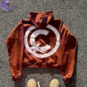 เสื้อฮู้ดปักลายกรดซักได้สำหรับผู้ชายเสื้อปักลายวินเทจคุณภาพพรีเมี่ยมไม่เหมือนใคร - Product Image 6