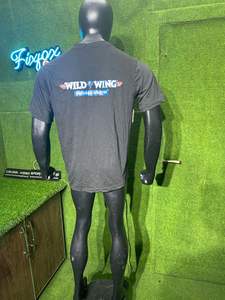 T-shirts pour hommes vente en gros à la mode d'été coupe ample manches courtes 100% coton imprimé col rond T-shirt personnalisé pour hommes - Product Image 2