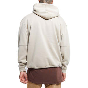 เสื้อสเวตเตอร์โอเวอร์ไซส์ผ้าคอตตอนมีฮู้ดปักลายสำหรับนักเรียนชุดนักเรียน - Product Image 3