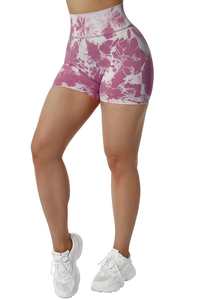 Kivotech Short de compression taille haute personnalisé pour femme en tissu respirant grande taille - Product Image 5