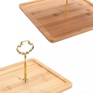 Vente chaude Premium Supports à gâteaux en métal de l'Inde Support de piédestal à gâteau de qualité supérieure Cupcake Risers Stand Top Party Supplies - Product Image 4