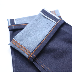 Pantalones Casuales de Mezclilla Selvedge para Hombre, Diseño Sólido, Corte Holgado, Elástico, Lavado Medio, Jeans Rectos - Product Image 6