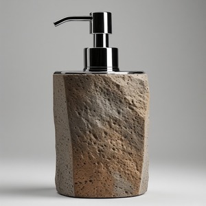 Distributeur de savon de style antique en laiton pour maisons traditionnelles et intérieurs de salle de bain décoratifs - Product Image 6