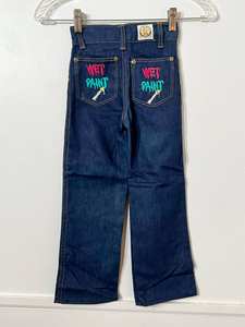 กางเกงยีนส์ผ้าฝ้ายสีฟ้าอ่อนกางเกงยีนส์ผ้าคอตตอนทรงพอดีปกติทันสมัยงานหัตถกรรม MS - Product Image 3