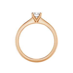 Anillo Solitario Clásico con Esmeralda Natural en Forma de Gota, Oro de 10K para Mujer, Certificado EF VVS, Elegante Anillo de Compromiso y Boda, Joyería Fina - Product Image 3