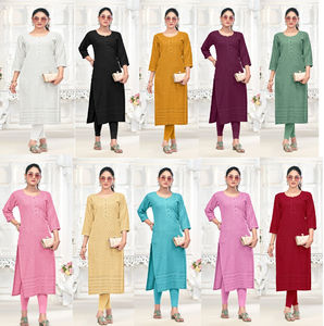 Fully <b>Chikankari</b> Sequence Work Light Wight Cotton <b>Kurti</b> Perfect for Collage and Office girls - Product Image 6