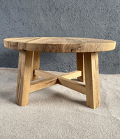 Table basse en bois massif bûche japonaise Table à thé en bois naturel Table à vent en forme spéciale Petite table de salon de ménage