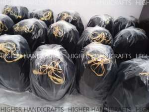 Urne funéraire en métal gravée avec ailes d'angle pour cendres, Urne funéraire émaillée bleue et argentée pour adultes - Product Image 5