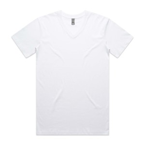 Camisetas con Logo personalizado para hombre, ropa de calle con cuello en V, OEM, alta calidad, peso pesado - Product Image 1