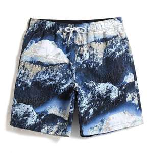 Design personnalisé Maillot de bain à séchage rapide Short Homme Prix bon marché Pantalon court d'été Short de bain Short de plage - Product Image 1