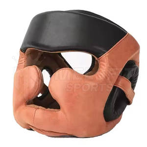 Protector de cabeza de boxeo para entrenamiento, casco protector, casco de combate ligero, equipo de protección facial completo - Product Image 5