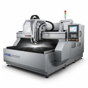Máquina de Corte por Chorro de Agua a Alta Presión CNC, Refrigeración por Agua, 90 HP, para 3 Ejes, Goma, Espuma, Plástico, Madera, Cuero, Industrial - Product Image 4