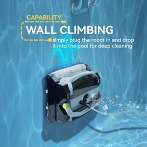 <span class=keywords><strong>Nettoyeur</strong></span> de <span class=keywords><strong>piscine</strong></span> robotisé filaire haut de gamme 2026 amélioré, le plus vendu, avec rotation à 360° ° Filtration des particules pour piscines <span class=keywords><strong>hors</strong></span> <span class=keywords><strong>sol</strong></span> - Prise GB - Product Image 2