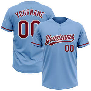 Uniformes unis personnalisés maillot de sport sublimation en polyester imprimé pour adulte maillot de baseball - Product Image 6
