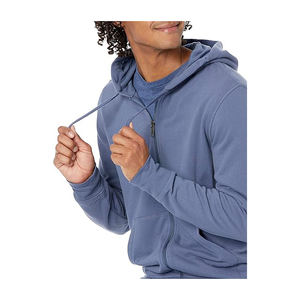 เสื้อฮู้ดซิปรูดซิปของผู้ชายผ้าฝ้ายออร์แกนิก100% สำหรับฤดูหนาว - Product Image 3