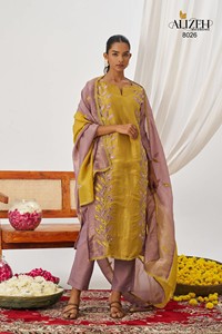 Fancy Crush Designer Salwar Kameez Catalogue complet disponible au tarif de gros, designer de qualité supérieure-salwar-kameez. - Product Image 3