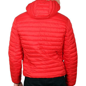 Chaqueta de Invierno 2025 Personalizada al por Mayor, Chaqueta Acolchada con Capucha y Cuello Alto, Unisex, con Cierre y Hombros Caídos, con Logotipo - Product Image 3