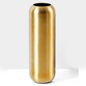 Jarrón chapado en oro brillante para decoración de Ceremonia de boda, mesa de comedor de restaurante y florero decorativo para el suelo del hogar a la venta - Product Image 4