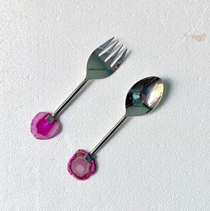 Offre Spéciale Style Unique Design Moderne Grand Serveur De Salade Cuillère Et Fourchette Ensemble Outils De Salade En Acier Inoxydable De Haute Qualité Ensemble De Salade - Product Image 6