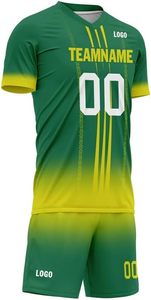 Uniforme de fútbol con envío directo personalizado, ropa de práctica cómoda de secado rápido, Conjunto de camiseta y uniforme de fútbol - Product Image 5