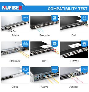 100G modulo ottico monomodale a fibra singola 40km BIDI ER1 QSFP28 LC MPO compatibile per H3C RuiJie ecc FTTH rete WiFi utilizzare - Product Image 4