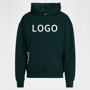 เสื้อฮู้ดขนแกะสำหรับผู้ชาย100% มีฮู้ดผ้าฝ้ายพิมพ์ลายโลโก้ตามสั่งไม่เหมือนใคร - Product Image 5