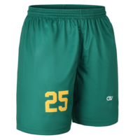 Pantalones Cortos de Fútbol Personalizados OEM, Sublimados, con Logotipo Personalizado, Secado Rápido, Elásticos en Cuatro Direcciones, 100% Poliéster, Directo de Fábrica