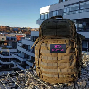 Etiquetas de números personalizadas 3,5 W x 2H tela de sarga bordado personalizado nombre parches Ropa Trabajo camisas y bolsos negro - Product Image 5