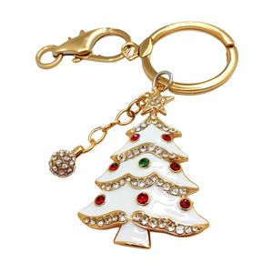 Porte-clés fantaisie personnalisé en métal avec strass pour Noël - Product Image 4