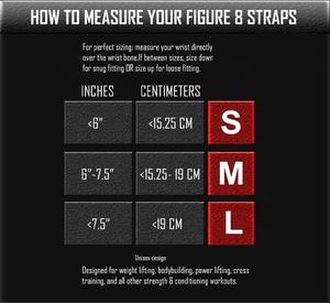 Venta al por mayor a granel figura 8 correas para levantamiento de pesas correa de levantamiento de algodón para Deadlift Pull Ups Bar correas gimnasio entrenamiento muñequeras - Product Image 6