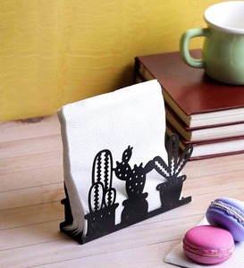 Metal Napkin <b>Holder</b> & <b>Tissue</b> Paper Towel Dispenser Dining Table Decor Accessory for <b>Kitchen</b> Restaurant Hotel or Office - Product Image 1