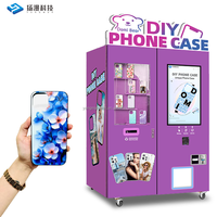 Máquina Expendedora Inteligente Personalizada, Sistema Rentable de Fábrica, Alta Rentabilidad, Máquina Expendedora Automática DIY para Impresión de Fundas de Teléfono