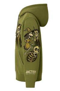 เสื้อสเวตเตอร์แบบมีฮู้ดสำหรับผู้ชายและผู้หญิงเสื้อสเวตเชิ้ตมีกระเป๋าด้านหน้าพิมพ์ลายวิธีการถักนิตติ้งสำหรับ100% และผู้ชาย - Product Image 3