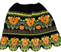 Ropa hawaiana bordada fabricada en Pakistán, precios bajos, algodón de alta calidad, faldas polinesias informales para mujer, bordado para mujer