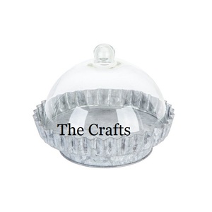 Fabulous Design Galvanized <b>Cake</b> Server <b>Stand</b> Double <b>Tier</b> Galvanized <b>Stand</b> For <b>Cake</b> Pastry Server In India - Product Image 2